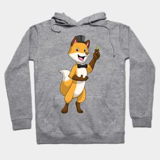 Fox as Groom with Wedding ring Hoodie